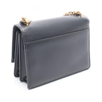 Saint Laurent Paris Shoulder Bag Sunset Dark Gray Leather — view 2