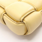 Bottega Veneta Shoulder Bag Padded Cassette Yellow Leather — view 7