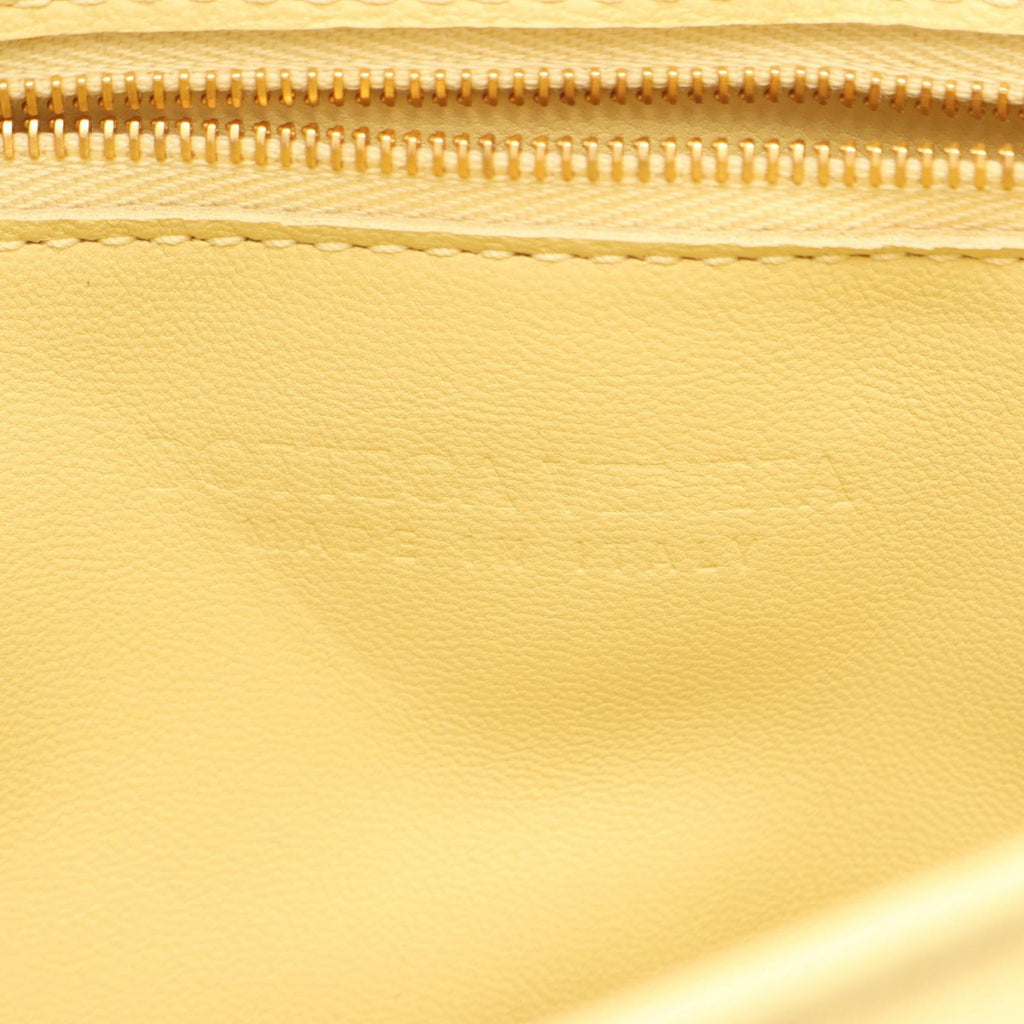 Bottega Veneta Shoulder Bag Padded Cassette Yellow Leather — view 4