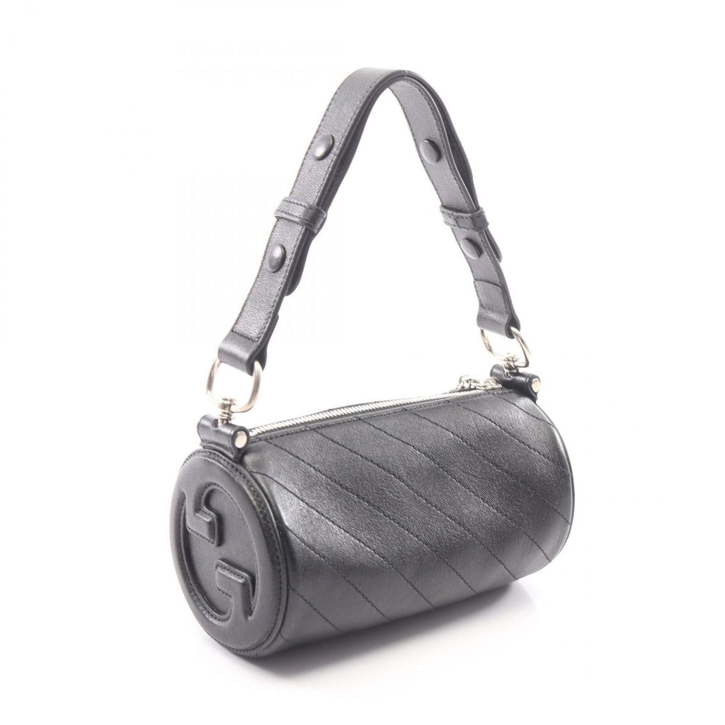 Gucci Shoulder Bag Blondie Black Leather Di Mini — view 2