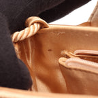 Bottega Veneta Shoulder Bag Intrecciato Pink Gold Fabric — view 5