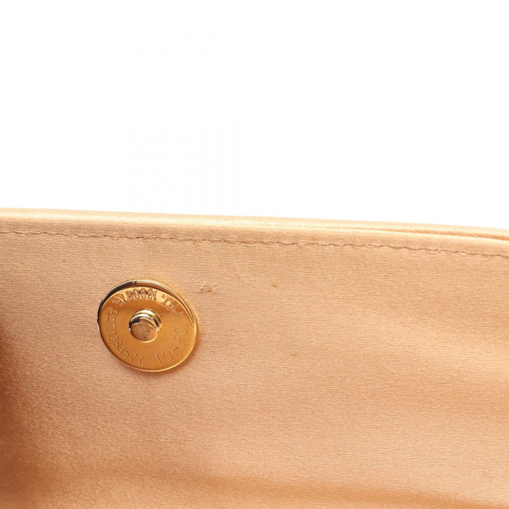 Bottega Veneta Shoulder Bag Intrecciato Pink Gold Fabric — view 6