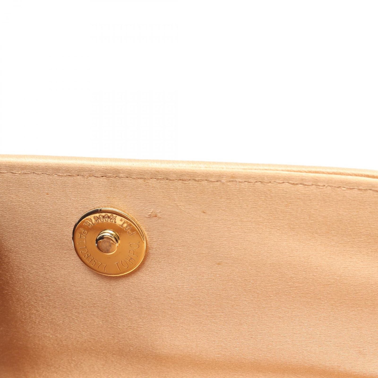 Bottega Veneta Shoulder Bag Intrecciato Pink Gold Fabric — view 6