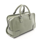 Loewe Amazona 23 2-Way Green Leather Handbag — view 2