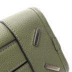 Loewe Amazona 23 2-Way Green Leather Handbag — view 6
