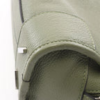 Loewe Amazona 23 2-Way Green Leather Handbag — view 7