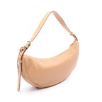 Prada Shoulder Bag Demi Lune Large Beige Leather — view 2