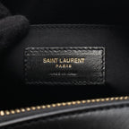 Saint Laurent Paris Shoulder Bag Lou Black Leather — view 4