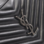 Saint Laurent Paris Shoulder Bag Lou Black Leather — view 6