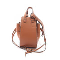 Loewe Handbag Hammock Drawstring Bag Mini 2-Way Brown Leather