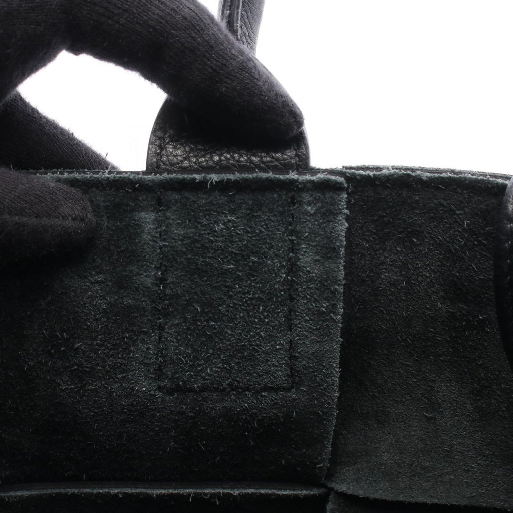 Bottega Veneta Tote Bag Mini Arco 2-Way Black Leather — view 5