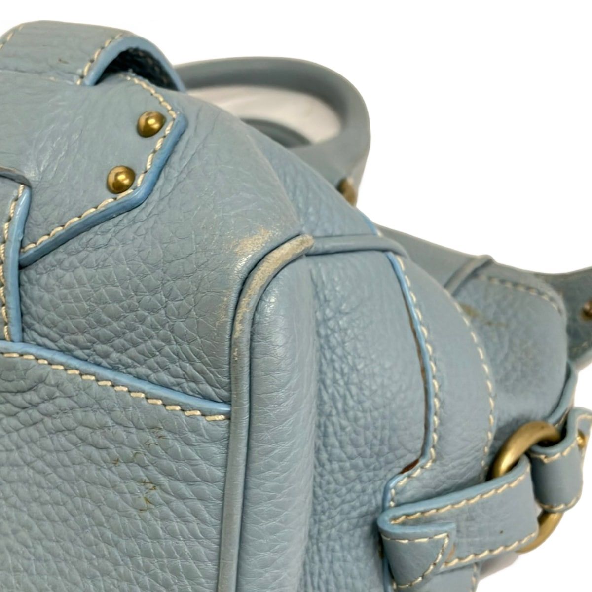 Celine Handbag Light Blue Leather — view 6