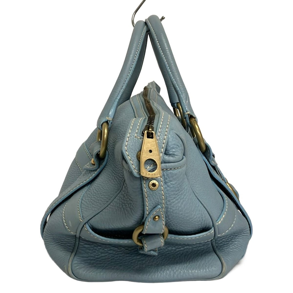 Celine Handbag Light Blue Leather — view 2