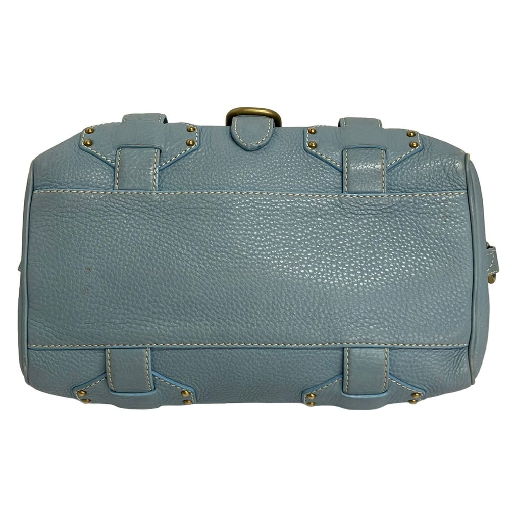 Celine Handbag Light Blue Leather — view 5