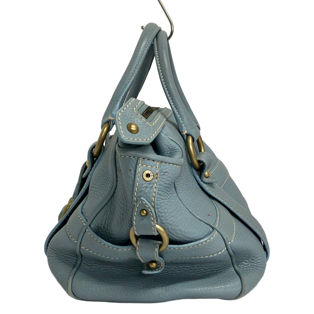 Celine Handbag Light Blue Leather — view 4