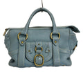 Celine Handbag Light Blue Leather