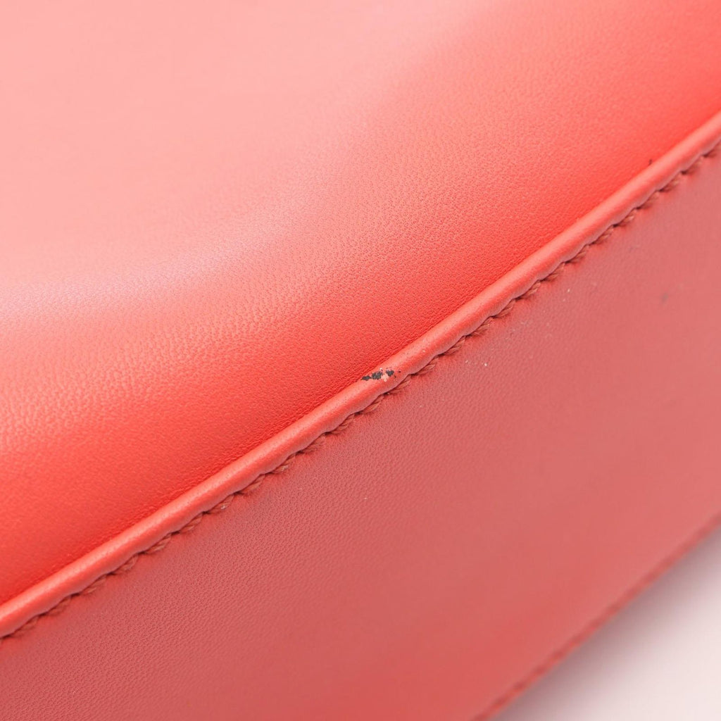 Fendi Mini Peekaboo 2-Way Salmon Pink Leather Handbag — view 7