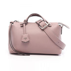 Fendi by the Way Soft Medium Selleria 2-Way Pink Beige Leather Handbag