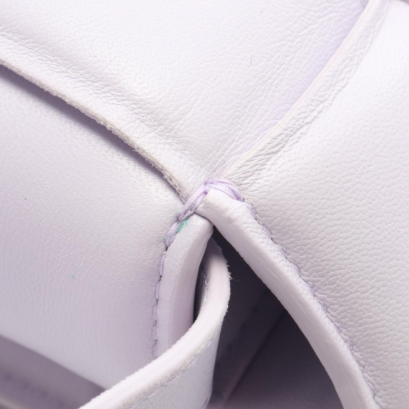 Bottega Veneta Shoulder Bag Padette Cassette Intrecciato Lavender Leather — view 6