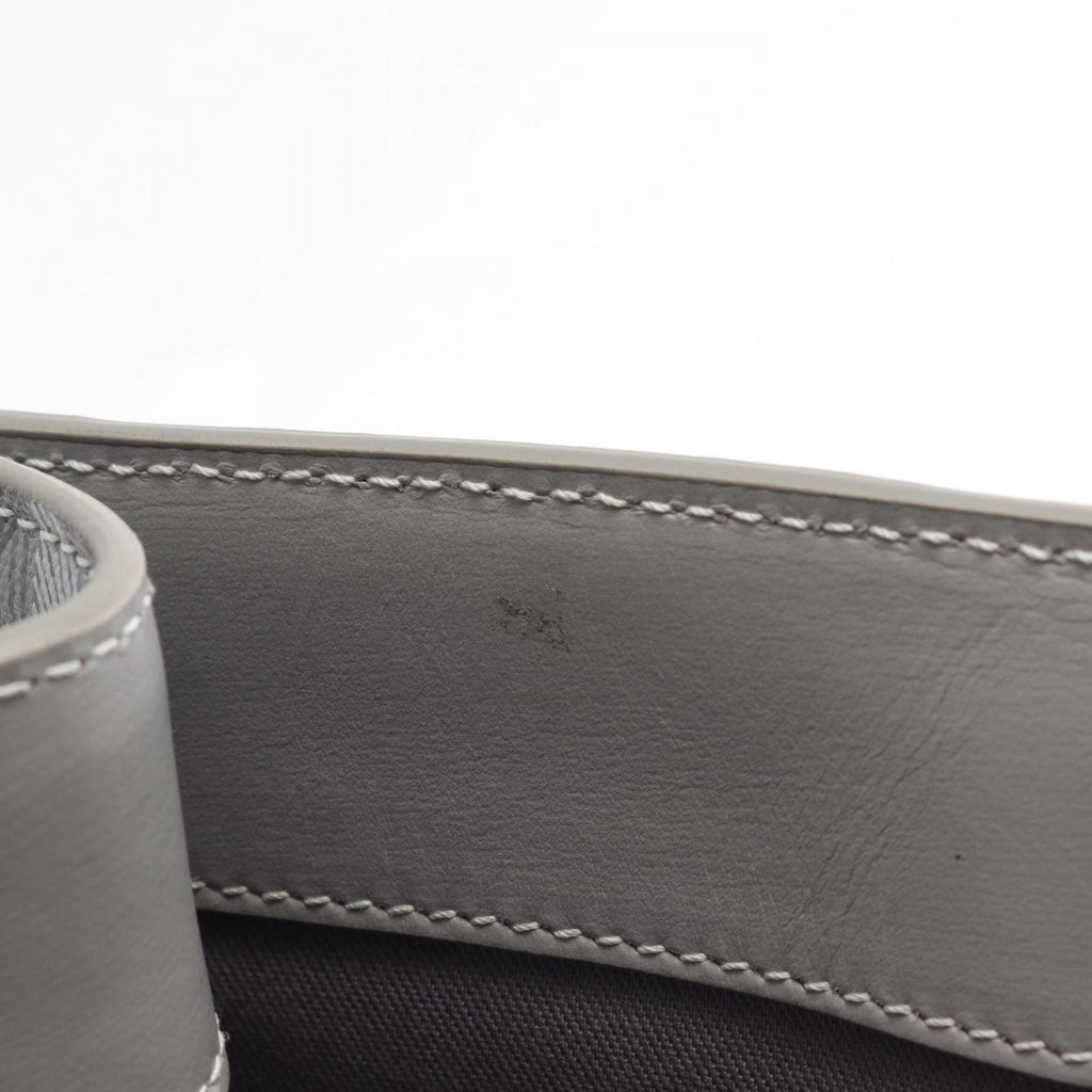Dior Tote Bag Safari CD Diamond Gray Leather — view 6