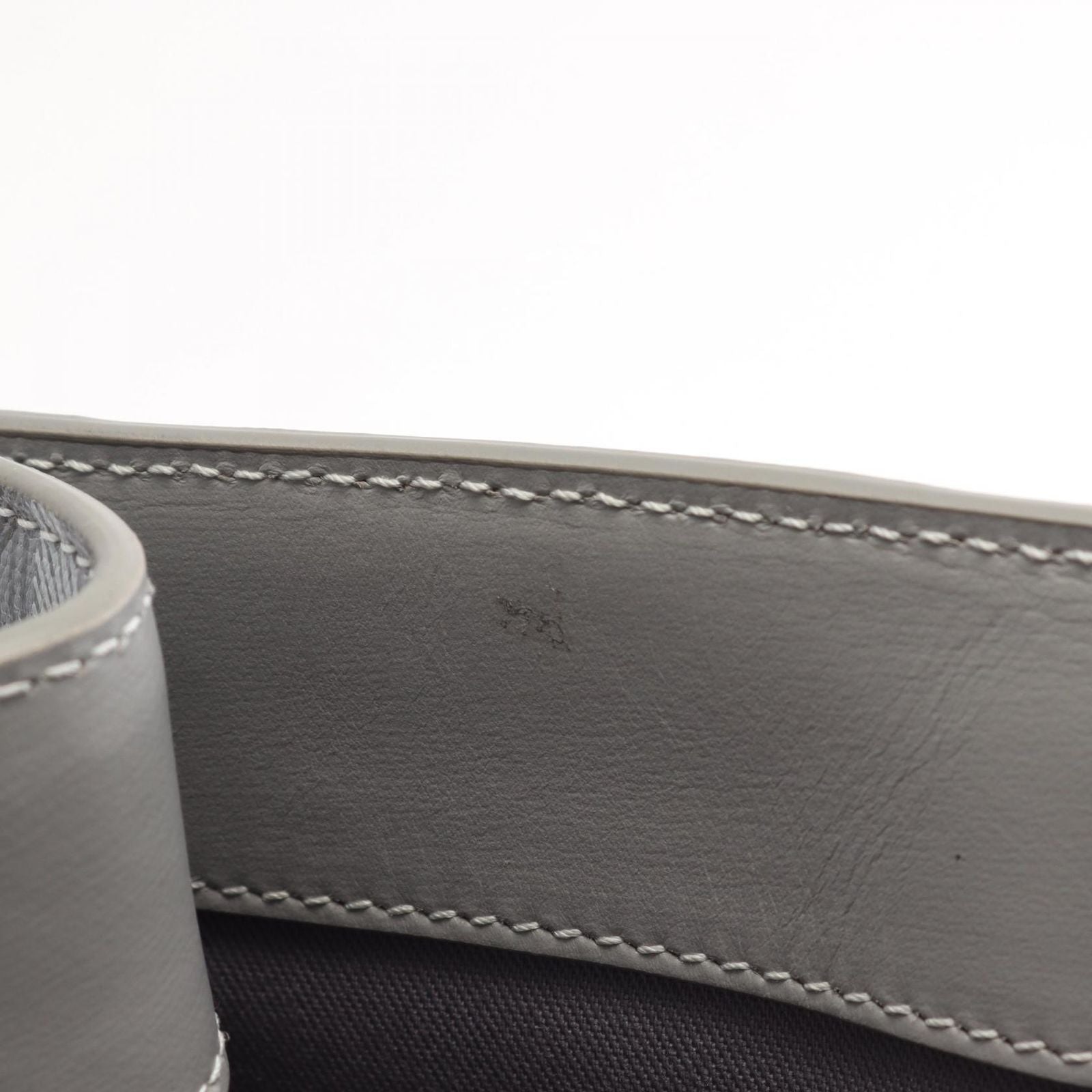 Dior Tote Bag Safari CD Diamond Gray Leather — view 6