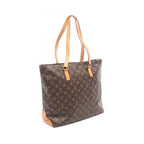 Louis Vuitton Tote Bag Cabas Mezzo Monogram Canvas Leather — view 2