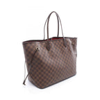 Louis Vuitton Tote Bag Neverfull GM Damier Ebene Canvas Leather — view 2