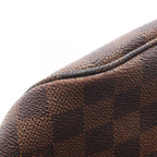 Louis Vuitton Tote Bag Neverfull MM Damier Ebene Canvas Leather — view 8