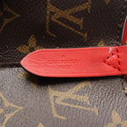 Louis Vuitton Shoulder Bag Neo Noe Monogram Coquelicot Canvas Leather — view 4