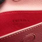 Prada Saffiano Cuir 2-Way Light Pink Leather Tote Bag — view 4