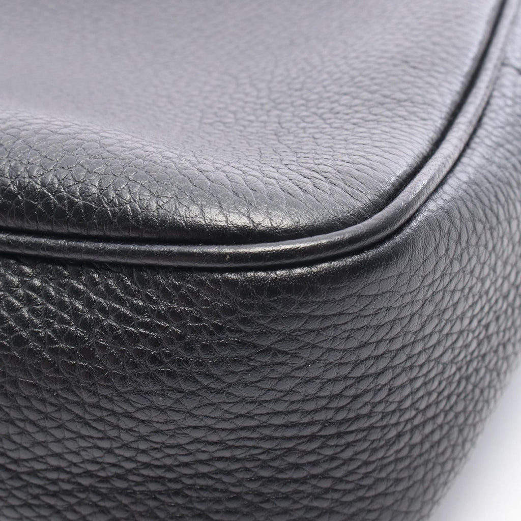 Gucci Shoulder Bag Soho Edge Coating GG Interlocking Black Leather Small — view 5