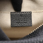 Gucci Shoulder Bag Soho Edge Coating GG Interlocking Black Leather Small — view 4