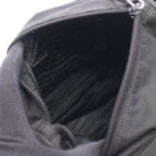 Prada Shoulder Bag Triangle Logo Bag Black Nylon Leather — view 3