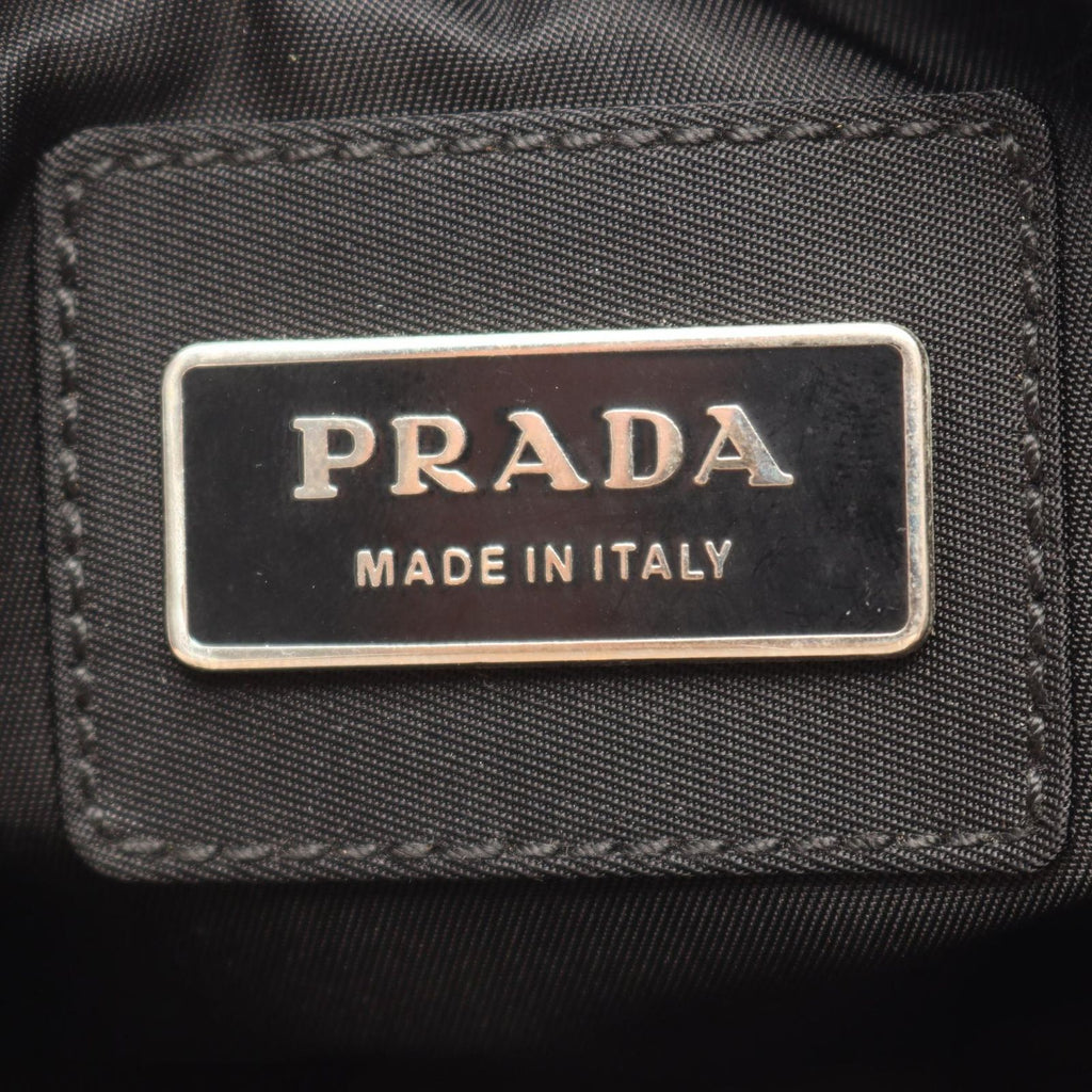 Prada Waist Bag Tessuto Montagn Black Nylon Triangle Logo — view 4
