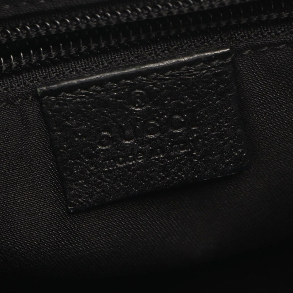 Gucci Shoulder Bag GG Canvas Black — view 4