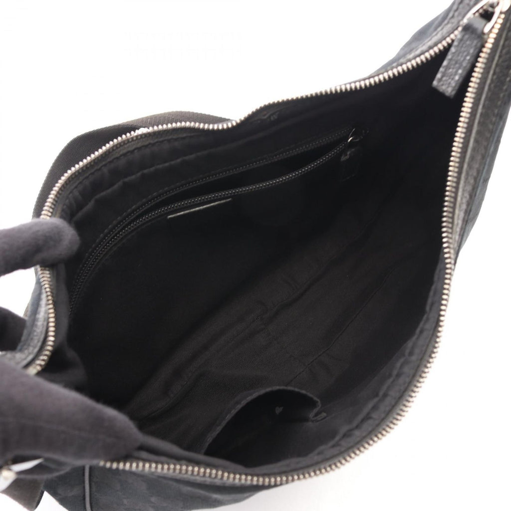 Gucci Shoulder Bag GG Canvas Black — view 3