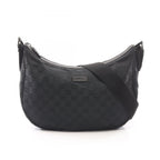 Gucci Shoulder Bag GG Canvas Black