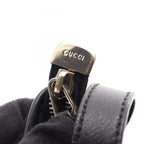 Gucci Shoulder Bag GG Canvas Black Sookie — view 7