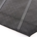 Gucci Tote Bag GG Pattern Interlocking Black Leather 2-Way — view 6