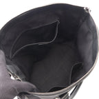 Gucci Tote Bag GG Pattern Interlocking Black Leather 2-Way — view 3