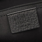 Gucci Tote Bag GG Pattern Interlocking Black Leather 2-Way — view 4