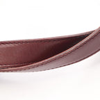Dior Trotter Bordeaux Canvas Leather Handbag — view 7