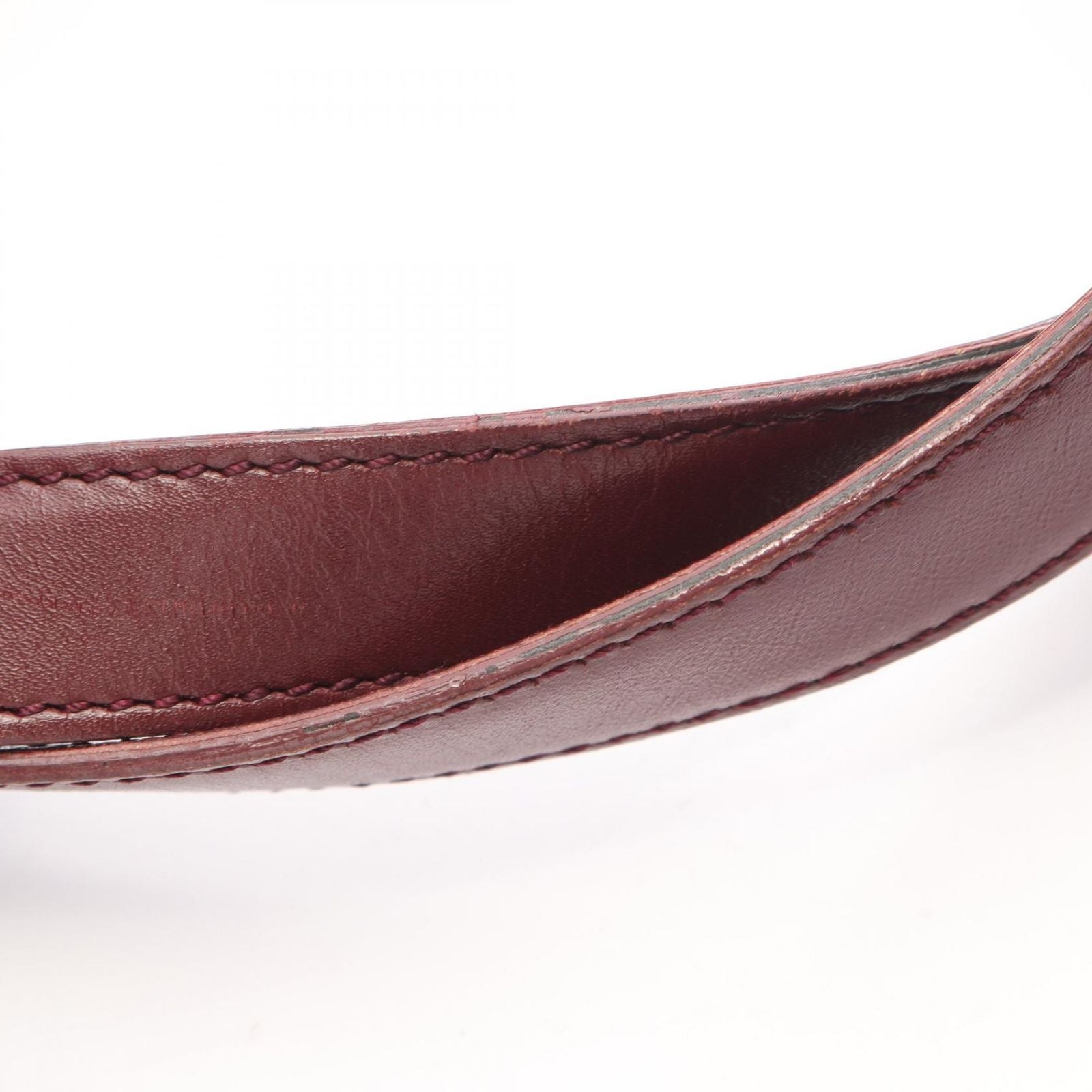 Dior Trotter Bordeaux Canvas Leather Handbag — view 7