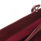 Dior Trotter Bordeaux Canvas Leather Handbag — view 5