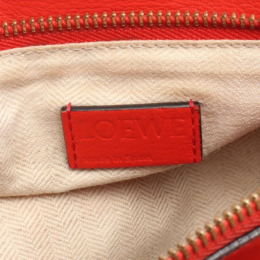 Loewe Handbag Puzzle Bag Small 2-Way Red Leather — view 4