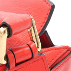Loewe Handbag Puzzle Bag Small 2-Way Red Leather — view 7