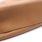 Prada Tote Bag Logo Camel Leather — view 5