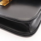 Celine Shoulder Bag Classic Box Black Leather — view 7