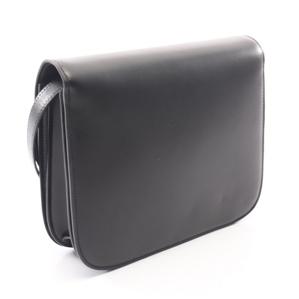 Celine Shoulder Bag Classic Box Black Leather — view 2