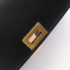 Celine Shoulder Bag Classic Box Black Leather — view 6